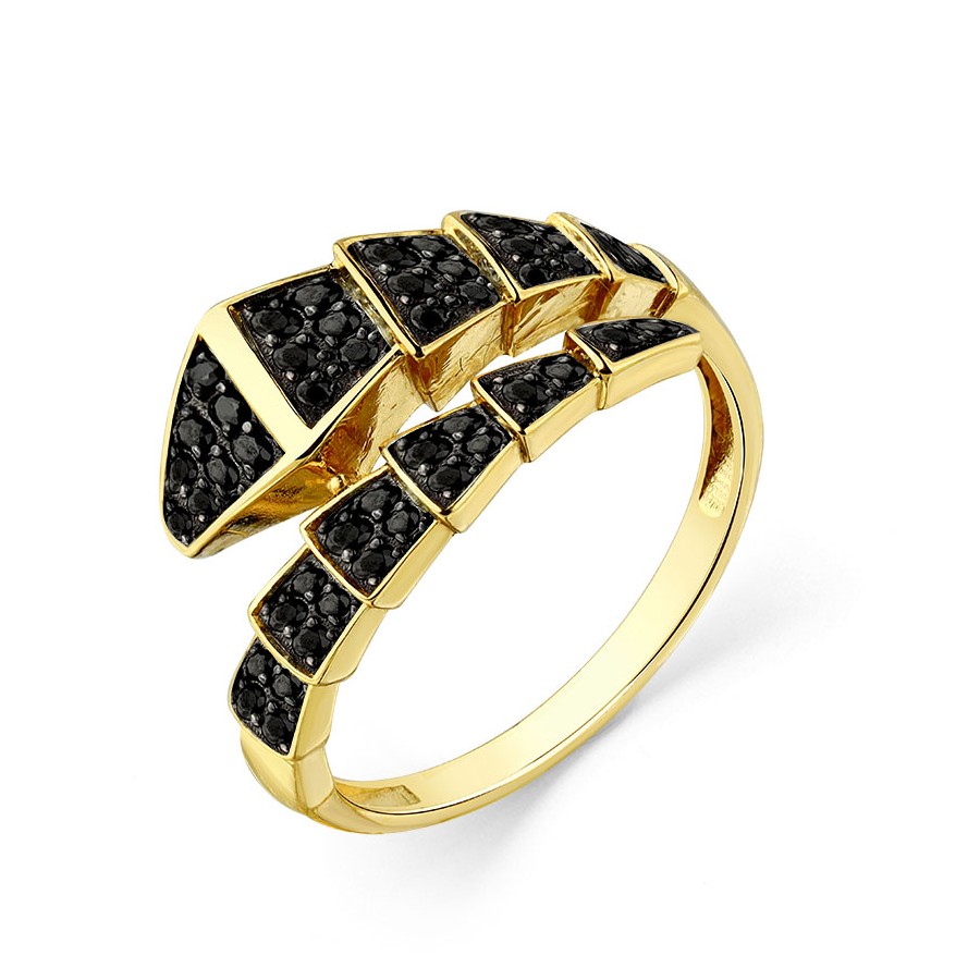 Кольцо, золото, фианит, 001-0711-0005-022